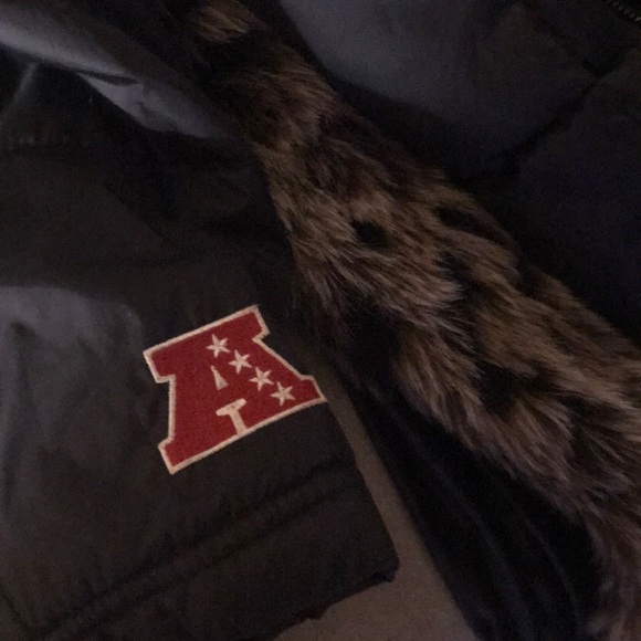 Steelers puffer jacket! Two breast pockets Large - Picture 3 of 8